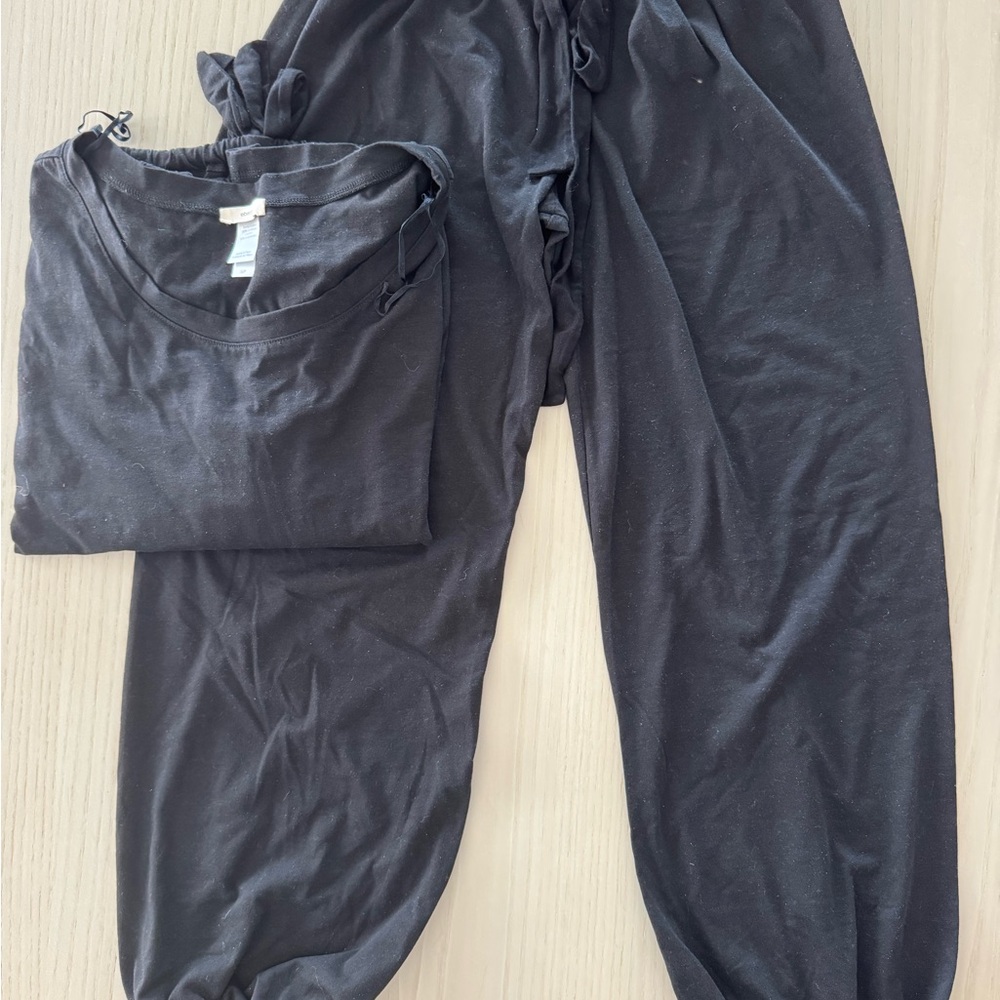 Eberjey Black Gisele PJ set